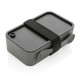 Lunch box avec cuichette en rPP GRS - Accessoire éco-responsable pour repas sains - BCM Goodies