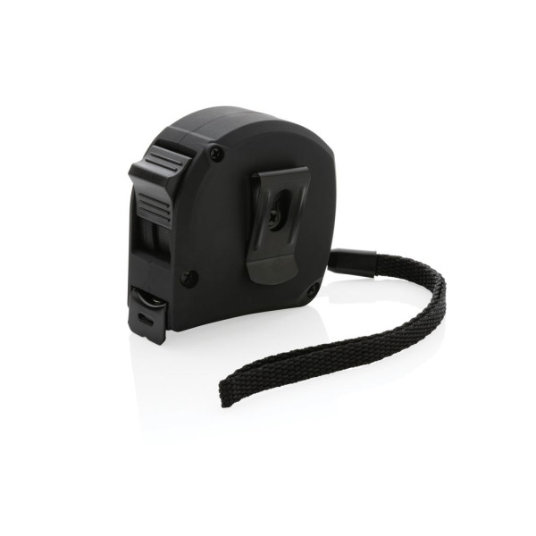 Mètre ruban 5M/19mm en plastique recyclé RCS et bambou - BCM Goodies