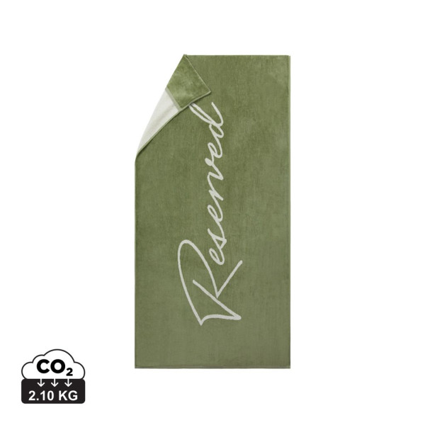 Drap de plage pour transat en coton biologique VINGA - BCM Goodies