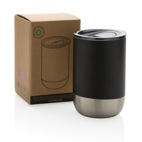Mug en acier inoxydable recyclé RCS - Mug écologique pour boissons chaudes et froides - BCM Goodies