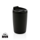 Mug en PP recyclé GRS avec couvercle à bascule - BCM Goodies