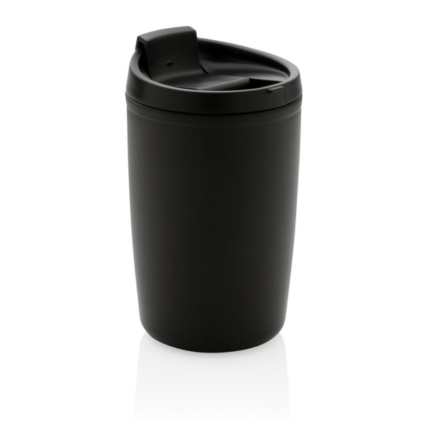 Mug en PP recyclé GRS avec couvercle à bascule - BCM Goodies