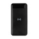 Powerbank 8000 mAh avec induction en plastique recyclé RCS - Charge portable écologique et pratique
