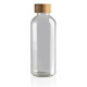 Bouteille 600ml en rPET GRS avec couvercle en bambou - BCM Goodies