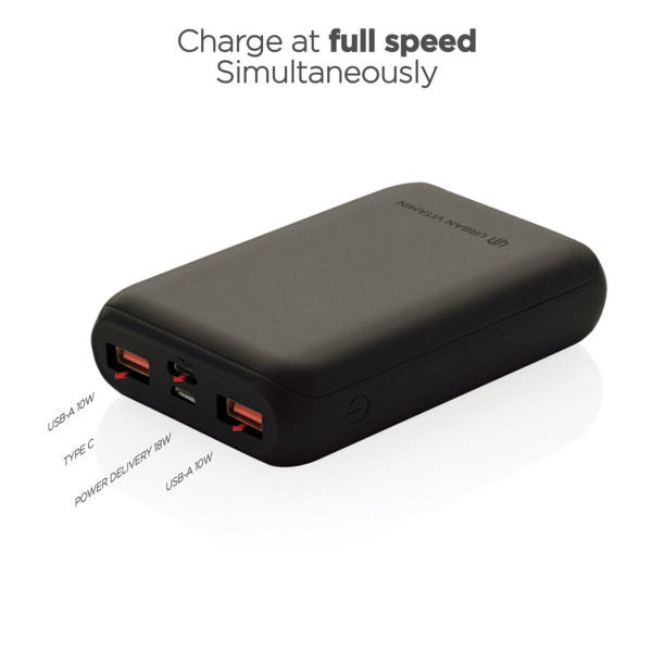 Powerbank 10.000 mAh 18W PD Urban Vitamin Alameda - BCM Goodies
