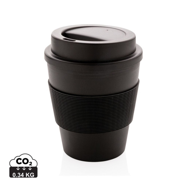 Mug en PP recyclable avec couvercle à vis 350ml - BCM Goodies