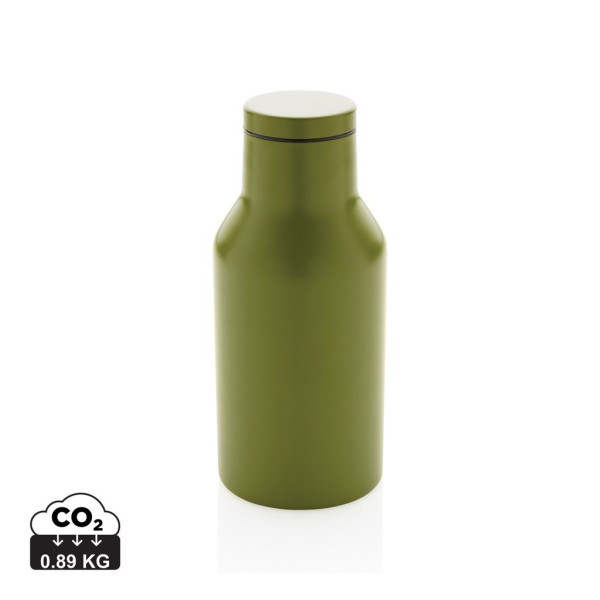 Bouteille isotherme compacte 300ml en acier inoxydable recyclé RCS - BCM Goodies