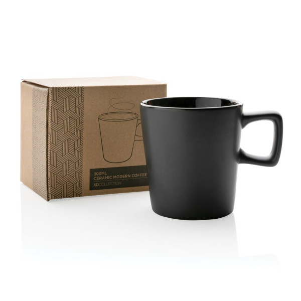 Mug céramique design moderne 300 ml - Pratique et élégant