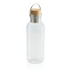 La bouteille 680ml en rPET GRS avec couvercle en bambou, un produit écologique et pratique pour vos déplacements quotidiens.

Me