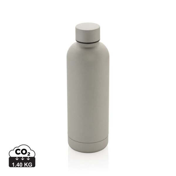 Bouteille isotherme 500ml en acier inoxydable recyclé RCS Personnalisable | BCM Goodies