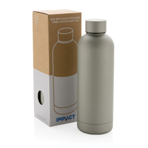 Bouteille isotherme 500ml en acier inoxydable recyclé RCS Personnalisable | BCM Goodies