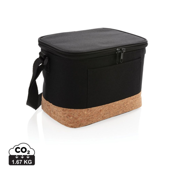Sac isotherme double ton avec finition liège - Accessoire pratique et élégant pour transporter vos boissons fraîches en extérieu