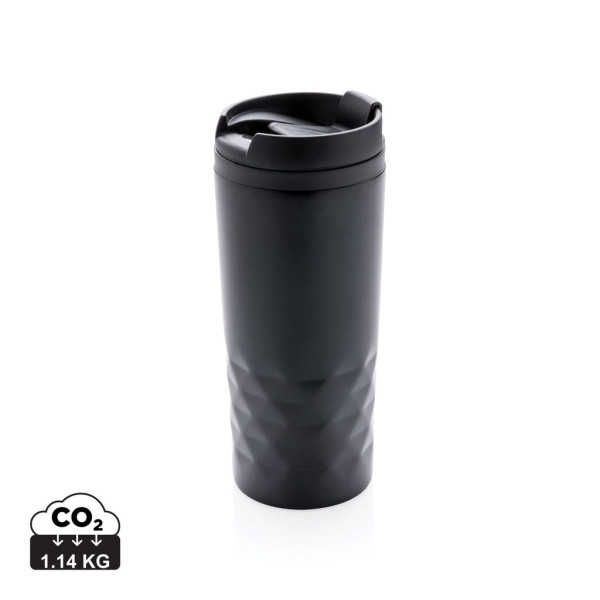 Mug géométrique en acier inoxydable pour boisson chaude - 300 ml