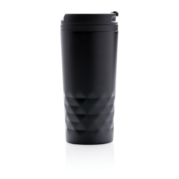 Mug géométrique en acier inoxydable pour boisson chaude - 300 ml