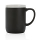 Mug en céramique avec bord blanc - 300 ml - Résistant aux chocs - Lavable au lave-vaisselle - Idéal pour cadeau