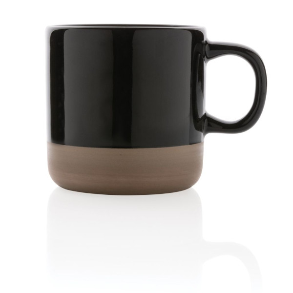 Tasse en céramique émaillée de 360 ml pour café, thé et chocolat chaud - Cadeau parfait pour vos proches - BCM Goodies