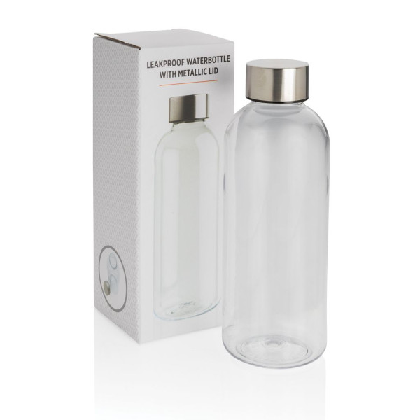 Bouteille d'eau étanche avec bouchon en métal personnalisable - BCM Goodies