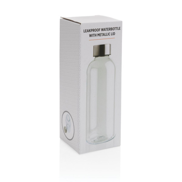 Bouteille d'eau étanche avec bouchon en métal personnalisable - BCM Goodies