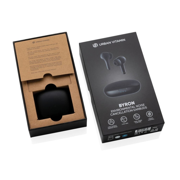 Écouteurs sans fil ENC Urban Vitamin Byron - Performance audio exceptionnelle et design compact