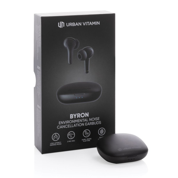 Écouteurs sans fil ENC Urban Vitamin Byron - Performance audio exceptionnelle et design compact