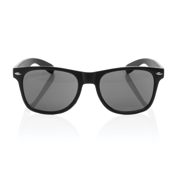 Lunettes de soleil en plastique recyclé GRS - Protection UV 400 - Monture certifiée - Boîte cadeau incluse