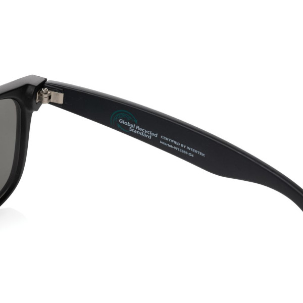Lunettes de soleil en plastique recyclé GRS - Protection UV 400 - Monture certifiée - Boîte cadeau incluse