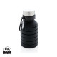 Bouteille en silicone pliable étanche avec couvercle - Accessoire pratique pour hydratation | BCM Goodies