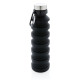 Bouteille en silicone pliable étanche avec couvercle - Accessoire pratique pour hydratation | BCM Goodies