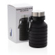 Bouteille en silicone pliable étanche avec couvercle - Accessoire pratique pour hydratation | BCM Goodies