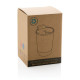 Tasse à café en liège et acier inoxydable GRS - 300 ml - Sans BPA - Matériaux durables - Personnalisable