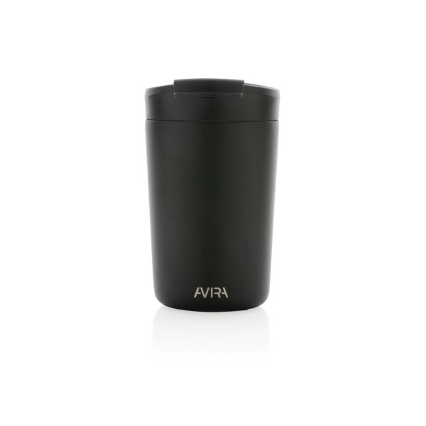 Mug 300ml en acier recyclé RCS Avira Alya - Produit éco-responsable pour entreprise et cadeaux clients