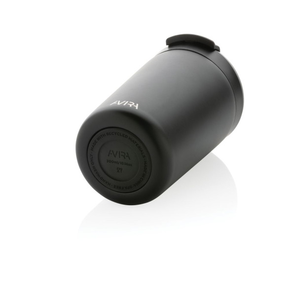 Mug 300ml en acier recyclé RCS Avira Alya - Produit éco-responsable pour entreprise et cadeaux clients