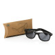 Lunettes de soleil en plastique PP recyclé GRS pour une protection écologique et durable
