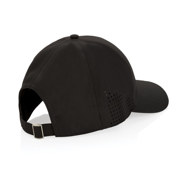 Casquette de sport 6 panneaux en rPET Impact AWARE™ - Accessoire écologique pour amateurs de sport