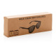 Lunettes de soleil en fibre de paille Personnalisable | BCM Goodies