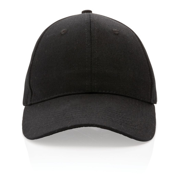 Casquette 6 panneaux en coton recyclé 280gr IMPACT - Produit éco-responsable pour entreprises engagées