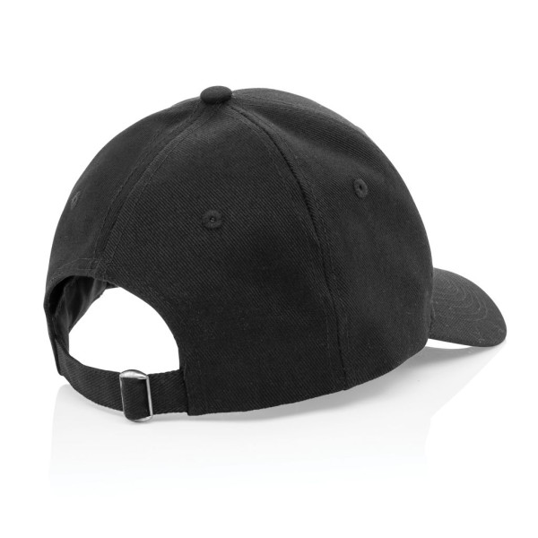 Casquette 6 panneaux en coton recyclé 280gr IMPACT - Produit éco-responsable pour entreprises engagées