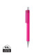 Stylo X8 Finition Gomme - Stylo à Bille Rétractable en Plastique | BCM Goodies