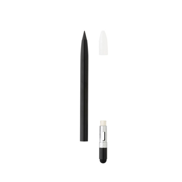 Crayon infini en aluminium avec gomme - BCM Goodies