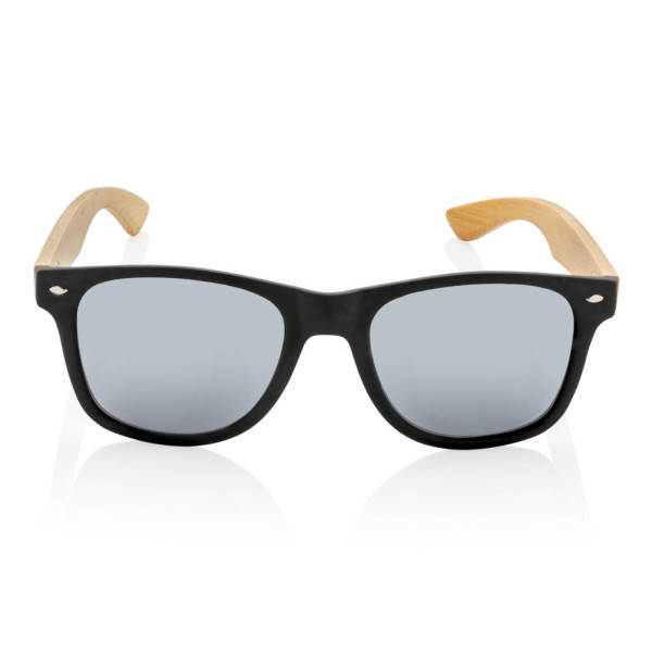 Lunettes de soleil en bambou et plastique recyclé RCS - Accessoire écologique et tendance - BCM Goodies