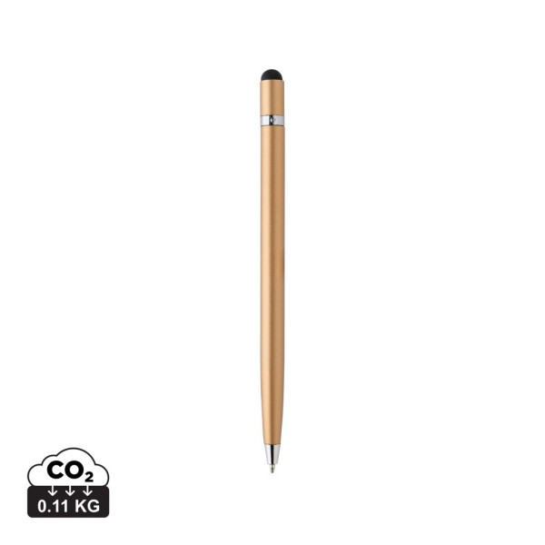 Stylo Stylet en Métal Épuré - Accessoire d'Écriture Élégant et Fonctionnel - BCM Goodies
