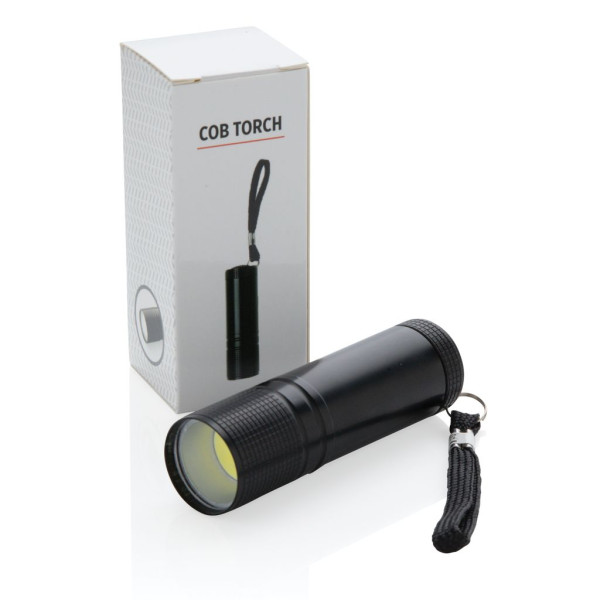 Lampe torche COB en aluminium - Compacte et puissante | BCM Goodies