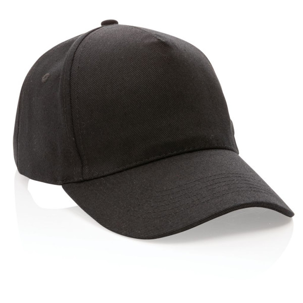 Casquette 5 panneaux en coton recyclé 280gr IMPACT | BCM Goodies
