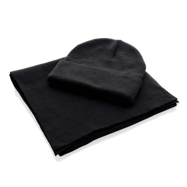 Écharpe 180x30cm Elles AWARE™ Polylana® - Accessoire durable pour entreprise | BCM Goodies