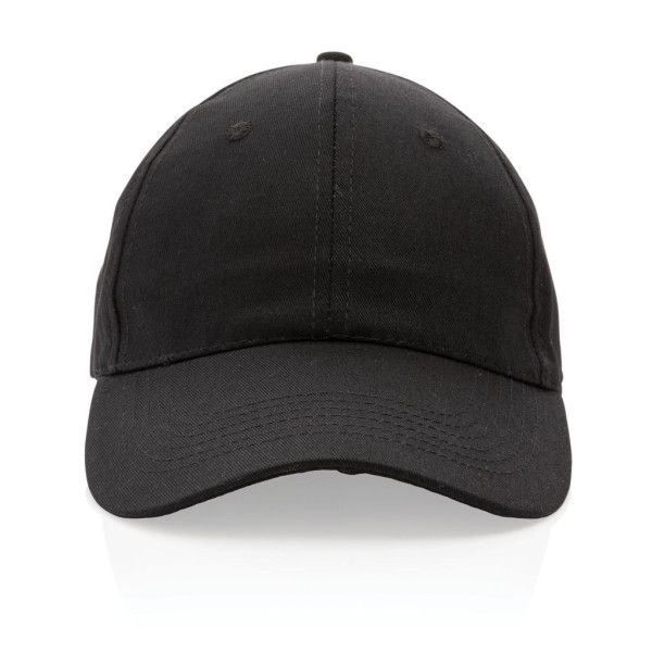 Casquette 6 panneaux en coton recyclé 190gr IMPACT - Accessoire éco-responsable - BCM Goodies