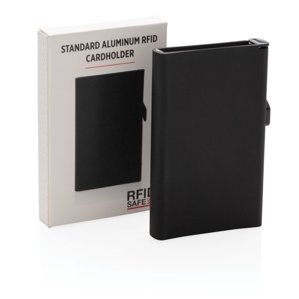 Porte-cartes anti-RFID en aluminium pour protéger vos données personnelles | BCM Goodies