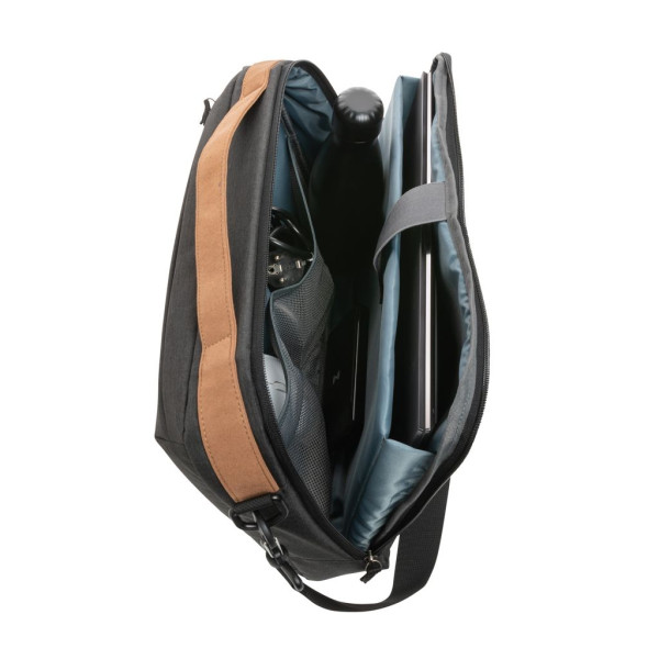 Sacoche ordinateur 15,6” Two Done Impact AWARE™ 300D - Sac pour professionnel en polyester recyclé - BCM Goodies