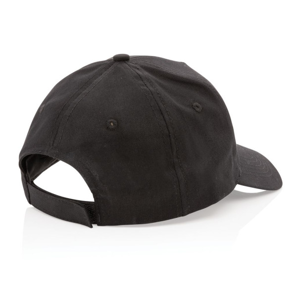 Casquette 5 panneaux en coton recyclé 190gr IMPACT - Accessoire responsable pour un avenir durable | BCM Goodies