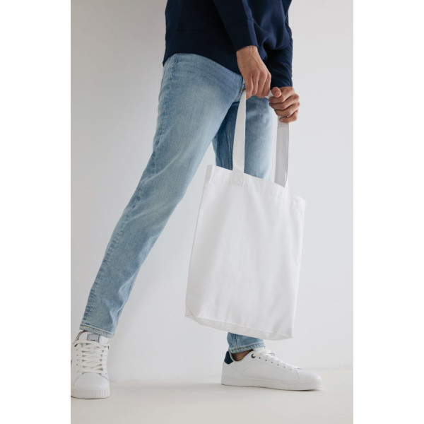 Sac tote en coton recyclé avec soufflet Impact AWARE™ - BCM Goodies