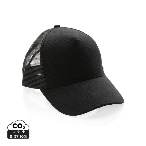 Casquette de routier 5 panneaux coton recyclé Impact AWARE™ - BCM Goodies